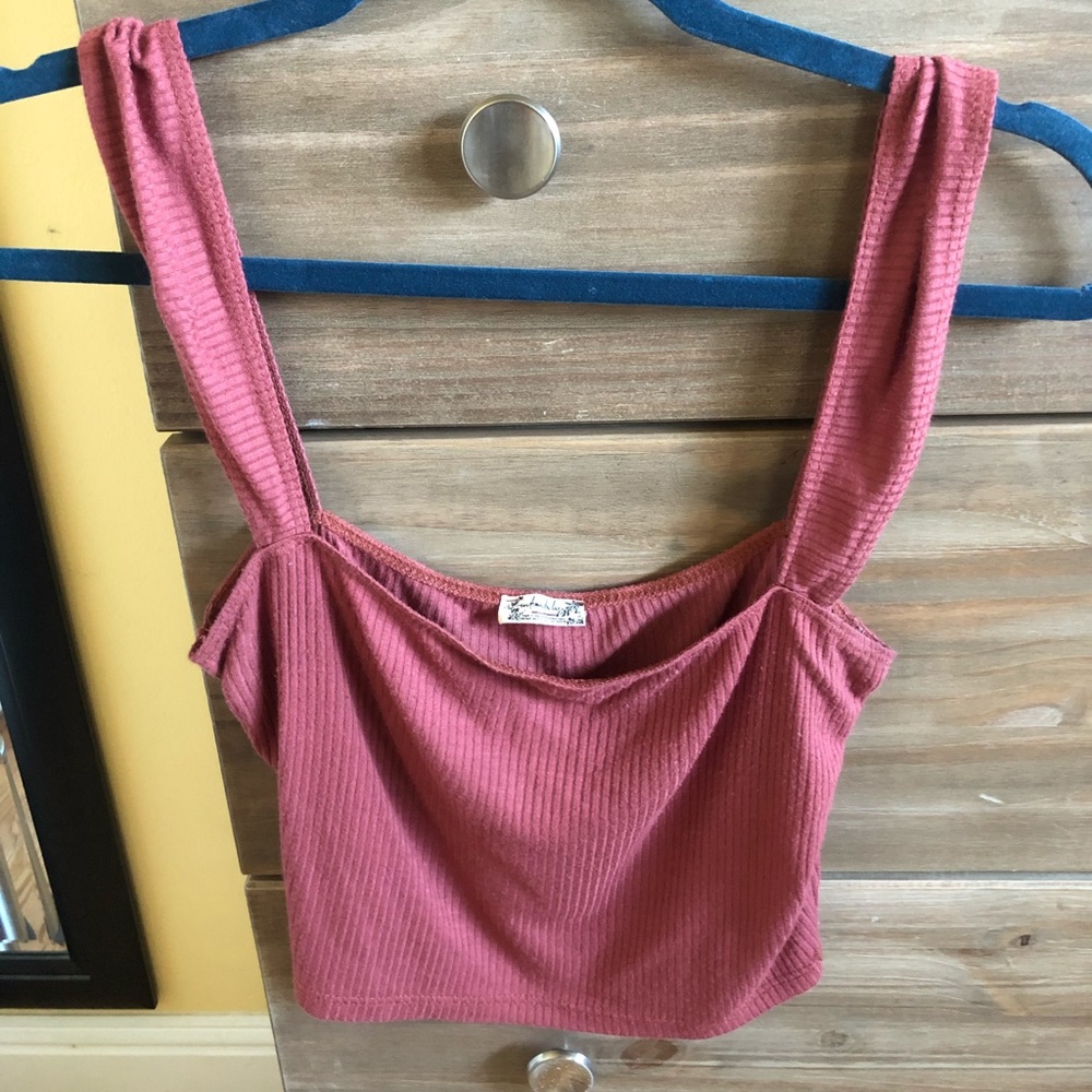 free people cropped top